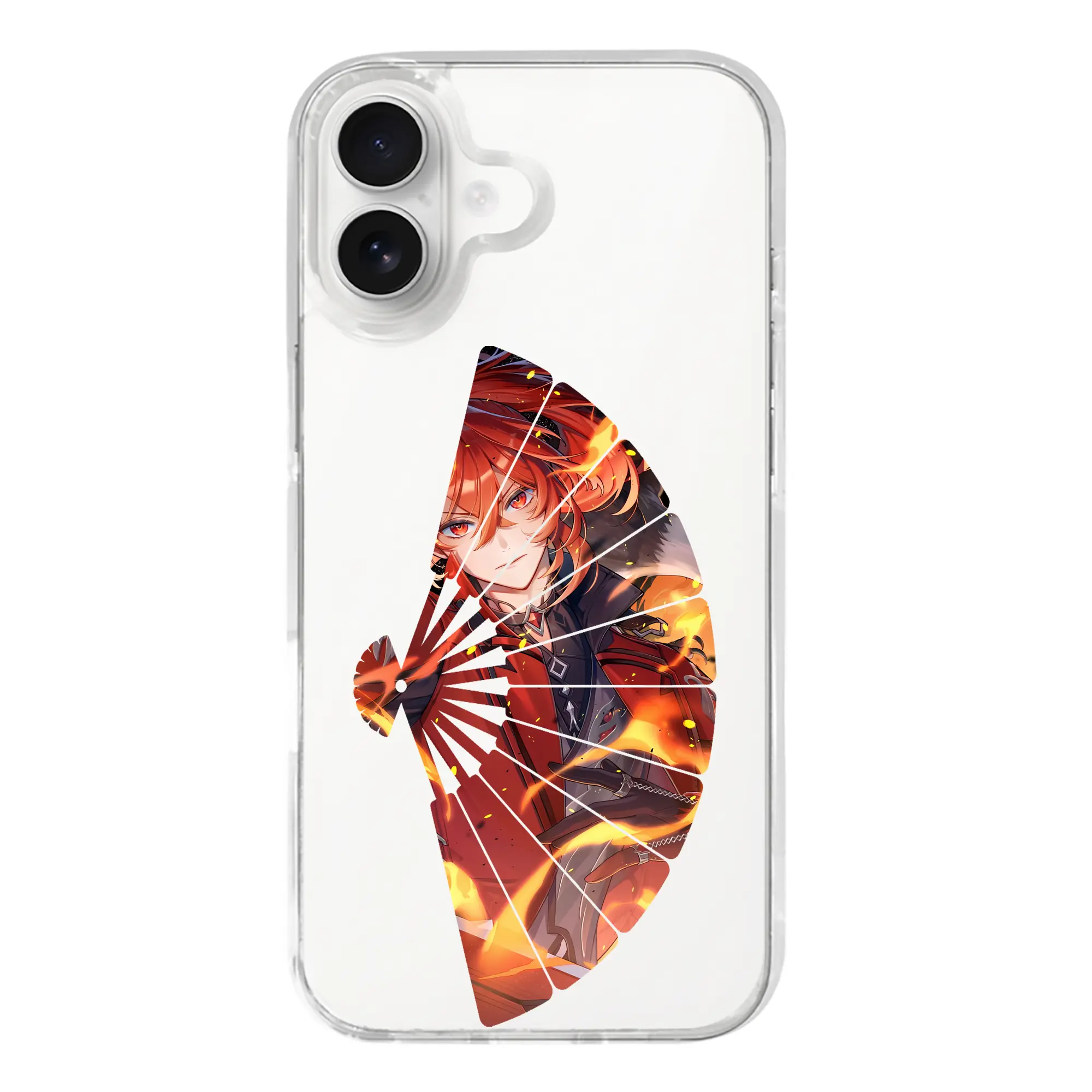 原 神 グッズ ディルック - iPhone 17シリーズ 透明スマホケース – 薄型・耐衝撃・精密フィット保護カバー